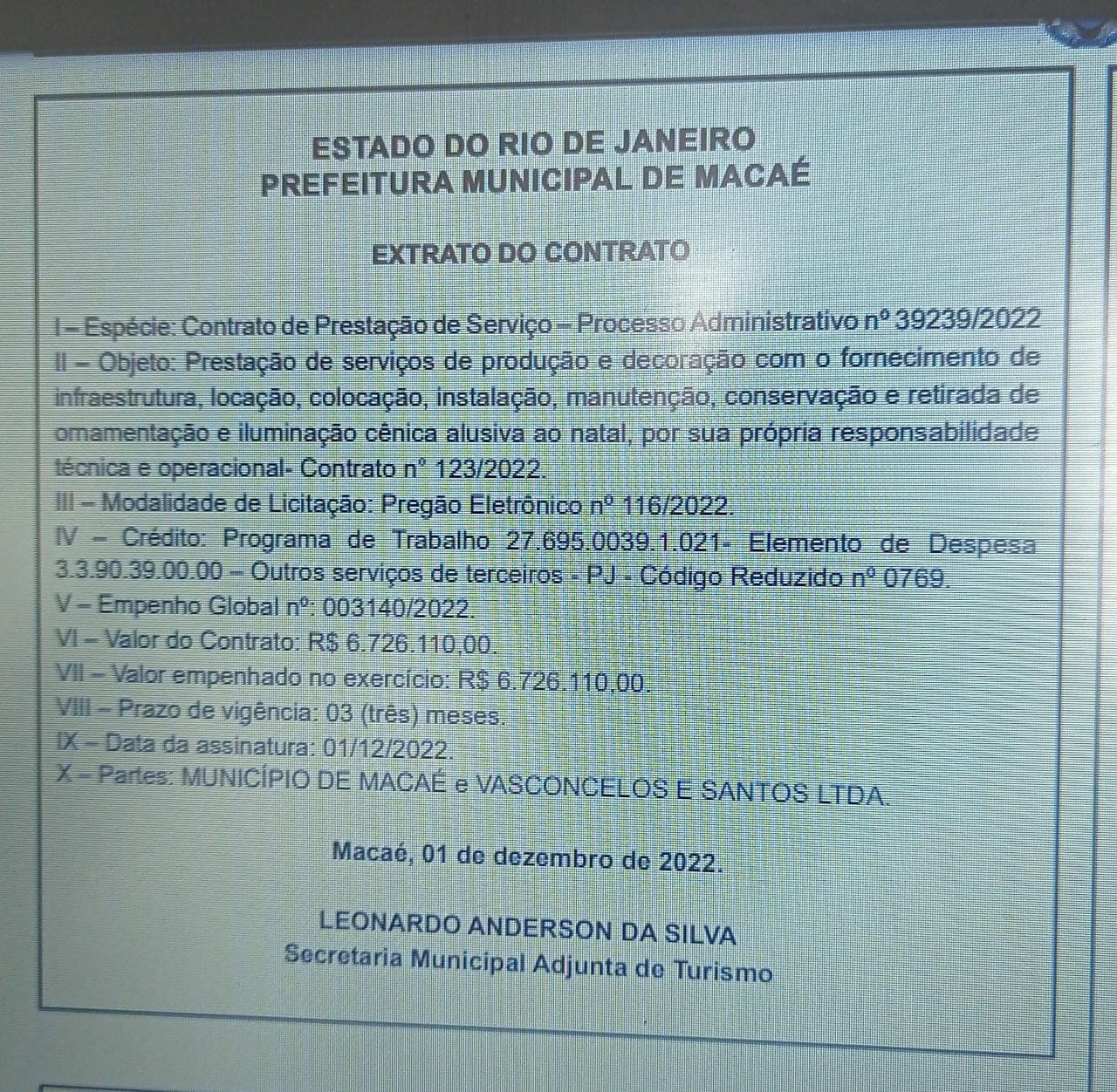 Prefeitura Municipal de Macaé