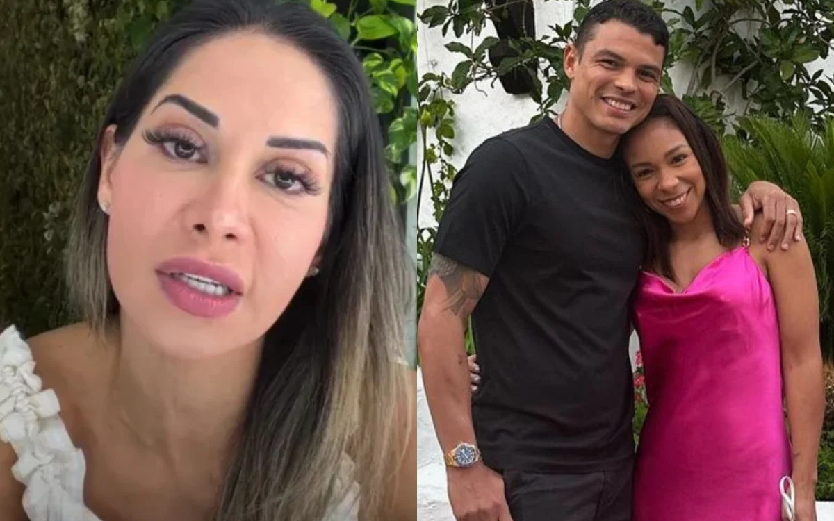 Maíra Cardi rebateu acusação da mulher de Thiago Silva, Belle Silva, sobre ter mentido