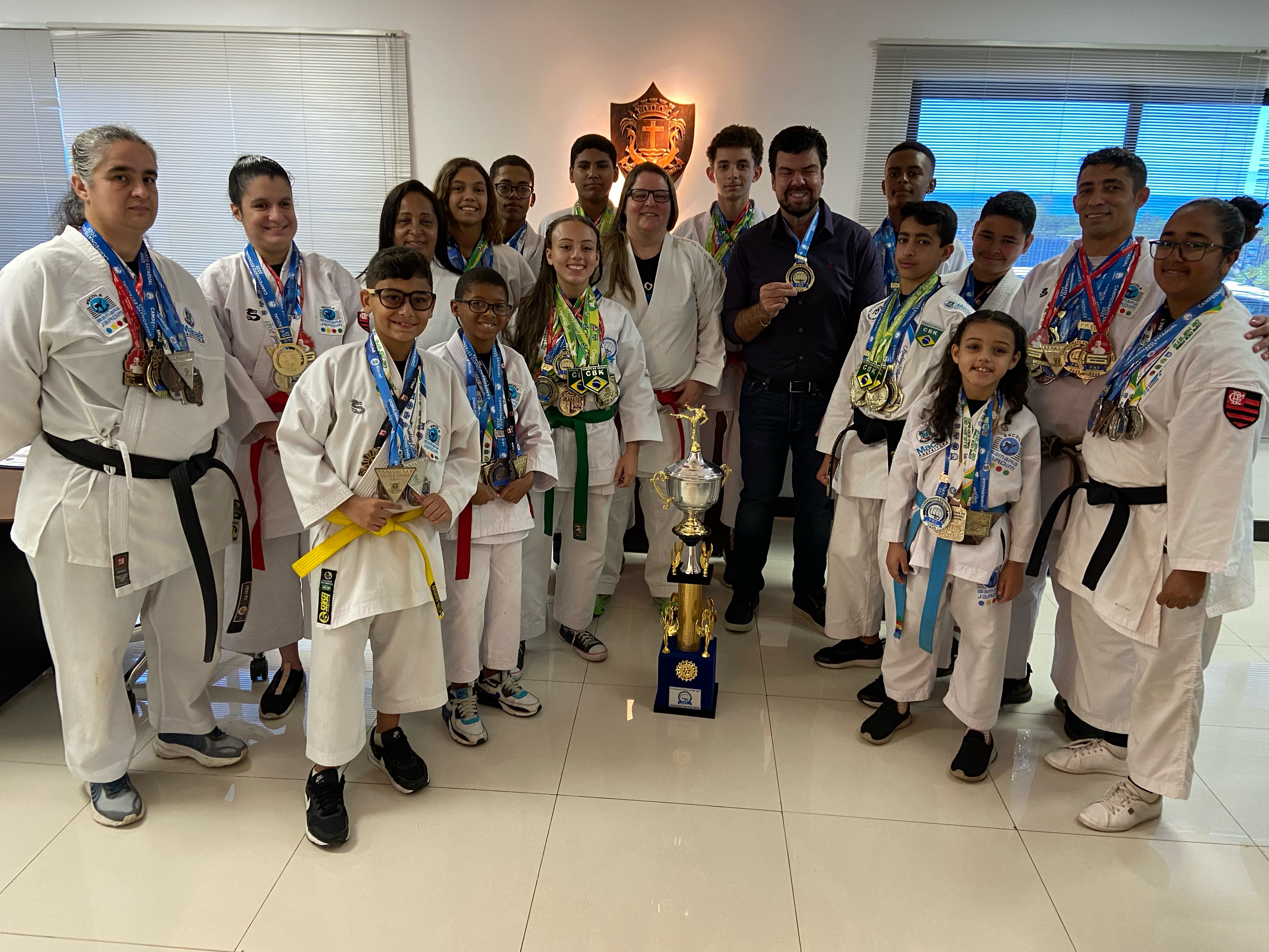 Dos 31 lutadores que participaram do Campeonato, 16 são beneficiados pelo Bolsa Atleta.