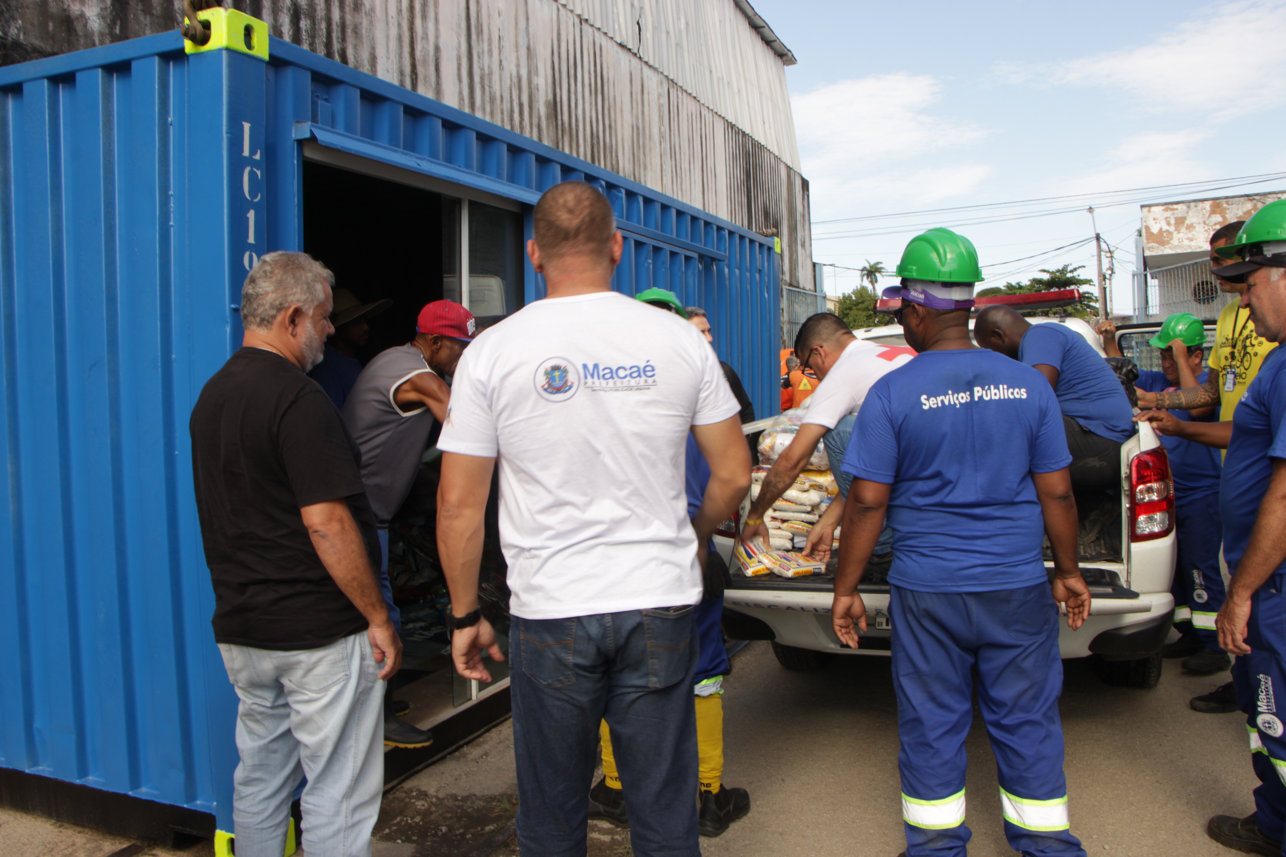 Os produtos são encaminhados às vítimas das enchentes e alagamentos no Rio Grande do Sul