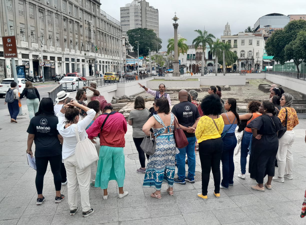  A visita técnica foi marcada por reflexões, troca de experiências, emoção e conhecimentos quanto a fatos e locais históricos