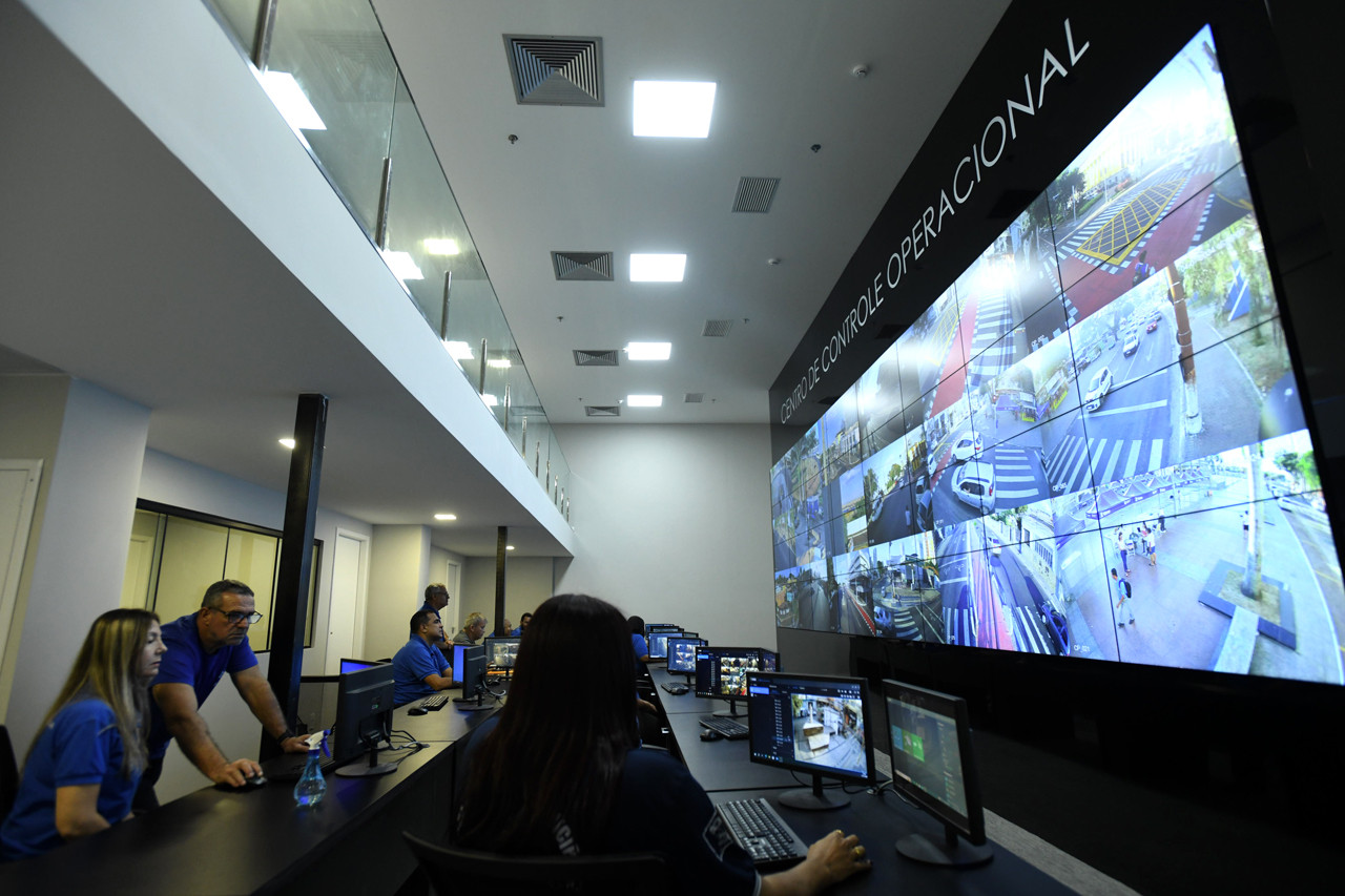 As imagens serão capturadas em tempo real pelo Centro de Controle Operacional (CCO), em pleno funcionamento no Partage Shopping, no Parque Rodoviário