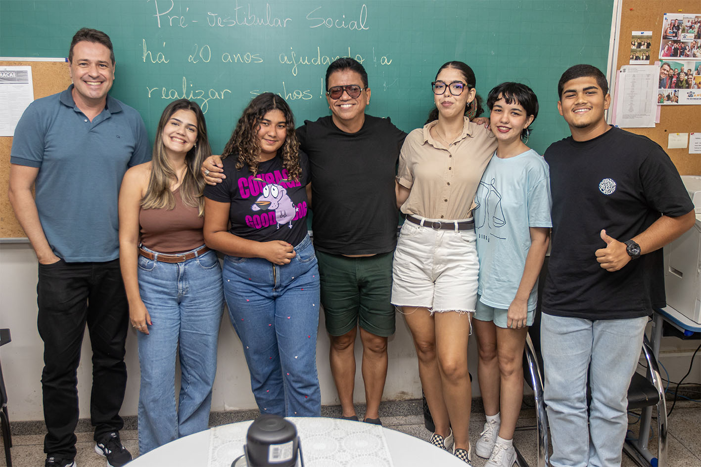 O coordenador do Pré-Vestibular Social, Marcelo Vizeu, destaca que os bons resultados podem ser atribuídos ao comprometimento da equipe