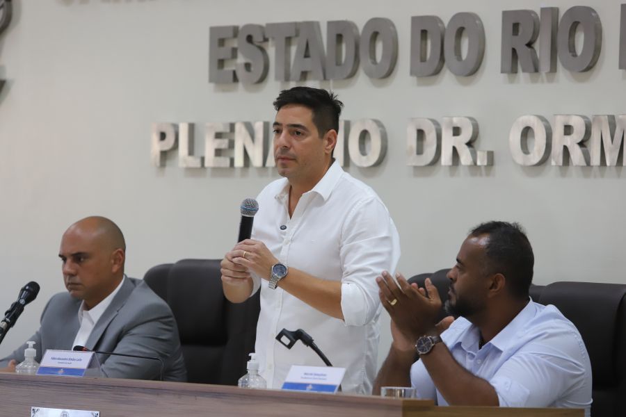 Durante o evento foi assinado o termo cofinanciamento para receber recursos do Estado