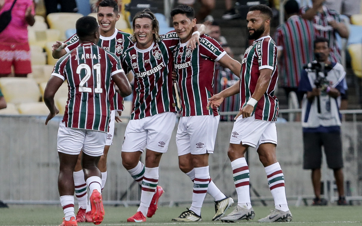 Canobbio (2x), Jhon Arias e Germán Cano fizeram os gols do triunfo tricolor