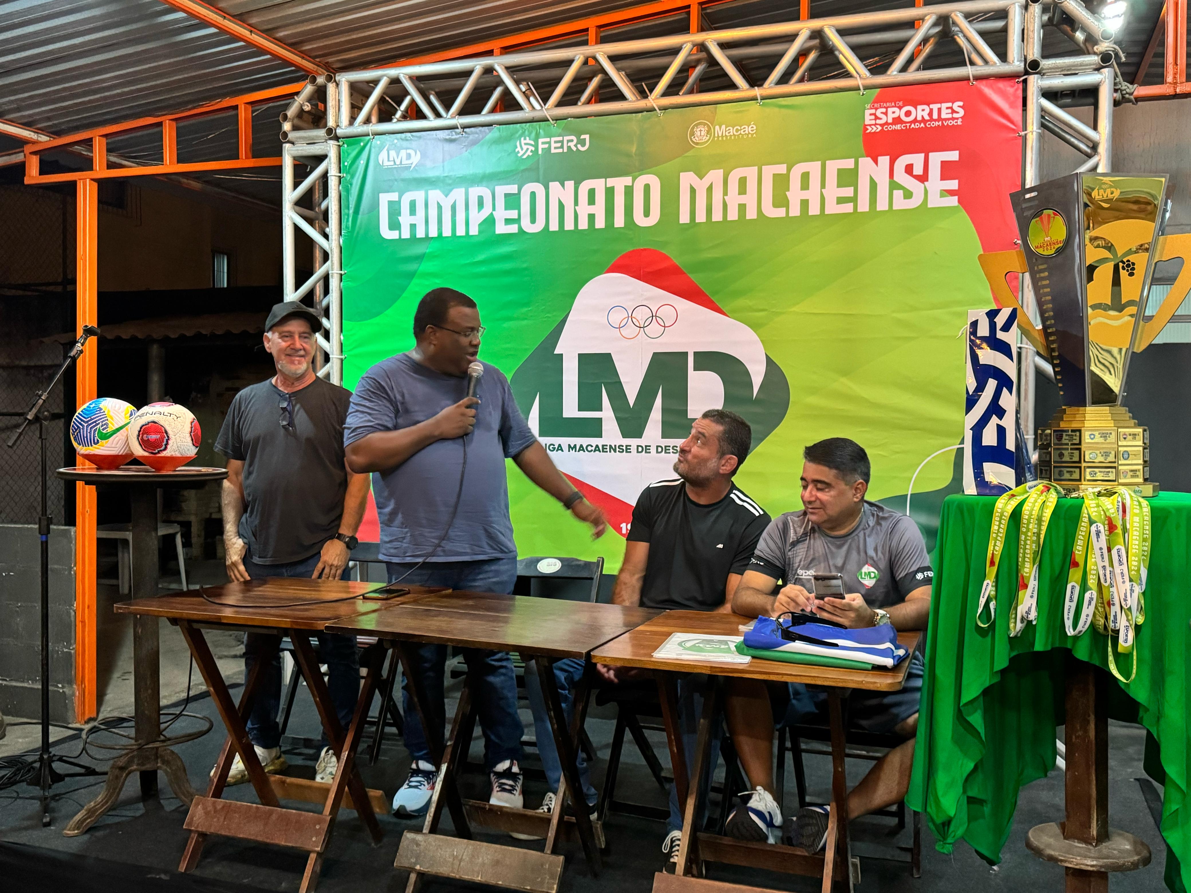 O novo formato do Campeonato foi apresentado na noite desta quinta-feira (6) com organização da Liga Macaense de Desportos (LMD)