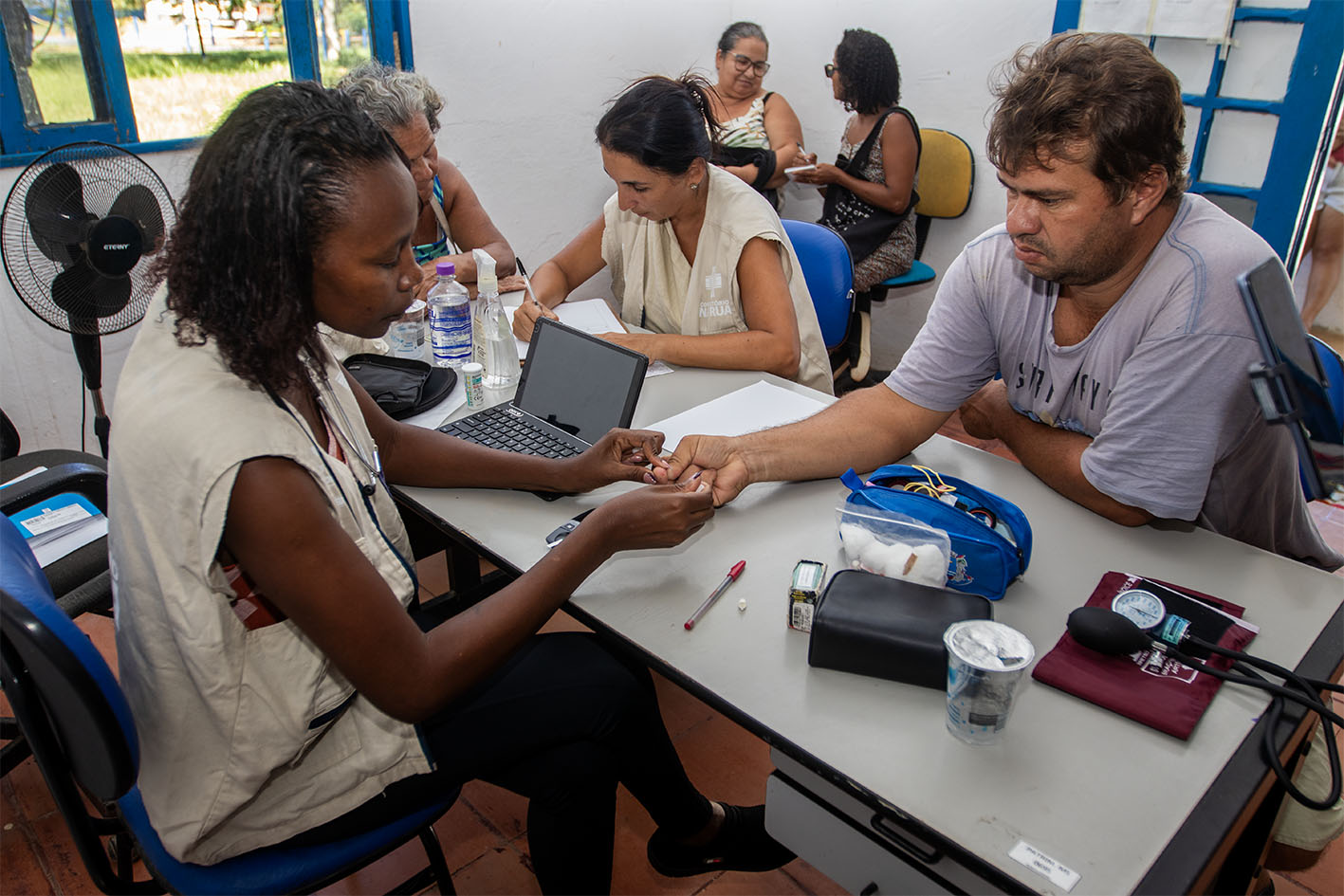 Projeto Ação em Saúde no assentamento Celso Daniel