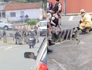 Ladrão Azarado! Fuga Termina em Queda Hilária em Poços de Caldas